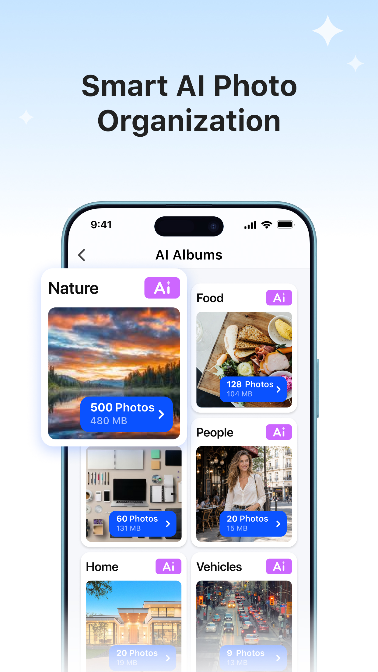 Smart AI Photo Organization