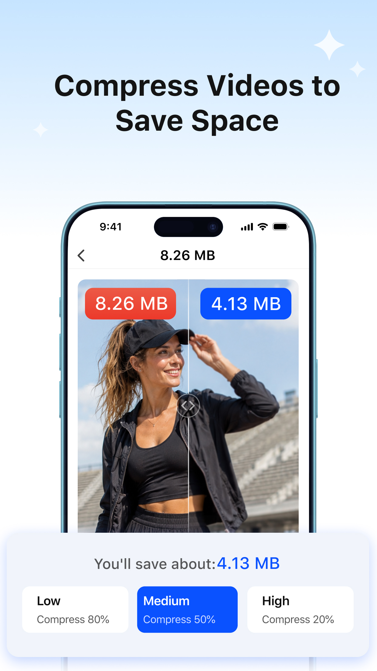 Compress Videos to Save Space